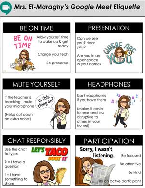 Google Meet Etiquette